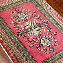 1950 PERSIAN KASHAN RUG 2’ 4” x 3’ 2” (SMA.135)