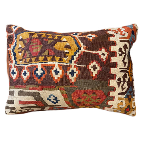 Handmade Turkish Kilim Pillow Cover 16x24 in. (Pil.8056)