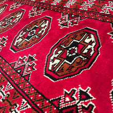 1990 PERSIAN TURKOMAN RUG 2’ x 6’ 3” (RUN.971)