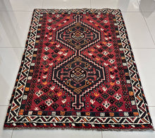 1950 SHIRAZ RUG 3’ 5” x 4’ 7” (MED.87)