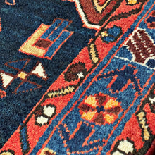 1950 PERSIAN ZANJAN RUG 4’ 3” x 6’ 3” (MED.FEA.78)