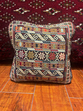 PERSIAN AFSHAR KILIM PILLOW 10x10 (PIL.12)