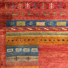 1980 PERSIAN GABBEH RUG 5’ x 6’ 5” (MED.1899)