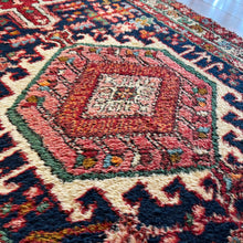 1930 PERSIAN KARAJA RUG 2’ 10” x 13’ 1” (RUN.FEA.251)