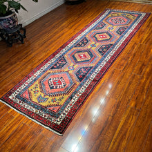 1930 PERSIAN KOLIYA RUG 3’ 2” x 10’ 1” (RUN.FEA.255)