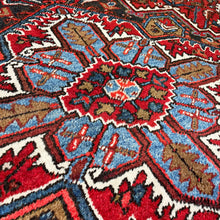 1950 PERSIAN HERIZ RUG 8’ 2” x 10’ 7” (FEA.LAR.743)