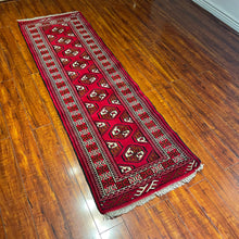 1980 PERSIAN TURKOMAN RUG 2’ 0” x 6’ 2” (RUN.983)