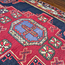 1930 CAUCASIAN SHAHSAVAN RUG 4’ x 10’ 4” (FEA.RUN.265)