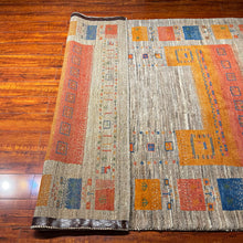 1980 PERSIAN GABBEH RUG 4’ 11” x 6’ 2” (MED.1907)