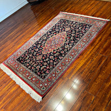 1970 PERSIAN QOM SILK RUG 3’ 3” x 5’ (MED.FEA.200)