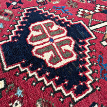 1950 SHIRAZ RUG 3’ 4” x 5’ 3” (MED.283)