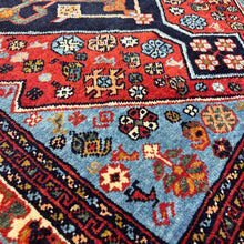 1950 PERSIAN SHIRAZ 2’ 9” x 4’ (FEA.MED.161)