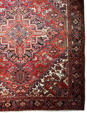 1950 PERSIAN HERIZ RUG 8’ 5” x 9’ 10” (LARG.55)