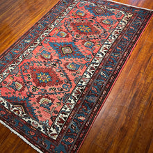 1930 PERSIAN ZANJAN RUG 4’ 4” x 6’ 7” (MED.FEA.53)