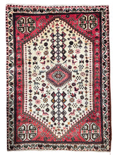 1950 PERSIAN SHIRAZ RUG 3’ 6” x 5’ (MED.272)