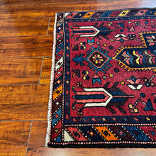 1950 PERSIAN HERIZ RUG 2’ x 3’ (SMAL.FEA.5203)