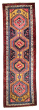 1930 PERSIAN KOLIYA RUG 3’ 2” x 10’ 1” (RUN.FEA.255)