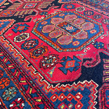 1950 PERSIAN TARUM RUG 4’ 2” x 6’ 7” (MED.FEA.265)