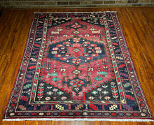 1950 PERSIAN ZANJAN RUG 4’ 7” x 6’ 5” (MED.91)