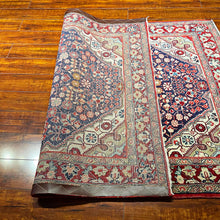 1950 PERSIAN JOZAN RUG 3’ 7” x 5’ 1” (MED.FEA.3125)