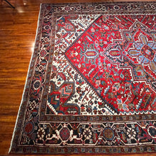 1950 PERSIAN HERIZ RUG 8’ 2” x 10’ 7” (FEA.LAR.743)