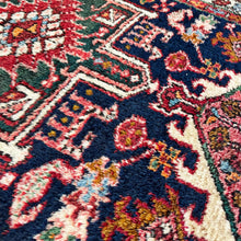 1930 PERSIAN KARAJA RUG 2’ 10” x 13’ 1” (RUN.FEA.251)