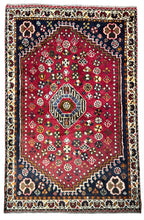 1950 PERSIAN SHIRAZ RUG 3’ 2” x 5’ (MED.277)