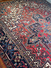 1950 PERSIAN HERIZ RUG 8’ 11” x 10’ 3” (LARG.631)