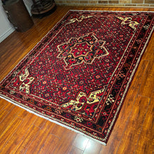 1950 PERSIAN HOSEYNABAD RUG 5’ 6” x 7’ 1” (MED.58)