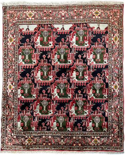 1970 SENAH RUG 4’ x 5’ (MED.172)