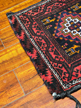 1950 PERSIAN BALUCH SALT BAG RUG 1’ 8” x 1’ 8” (SMA.111)