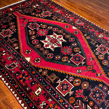 1950 PERSIAN SHAHSAVAN RUG 4’ 10” x 7’ (MED.77)