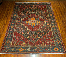 1950 PERSIAN ZANJAN RUG 4’ 7” x 6’ 10” (MED.82)