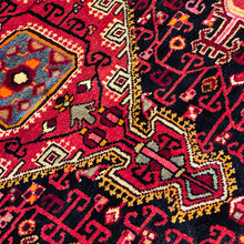 1950 PERSIAN TUYSERKAN RUG 4’ 7” x 7’ 1” (MED.48)