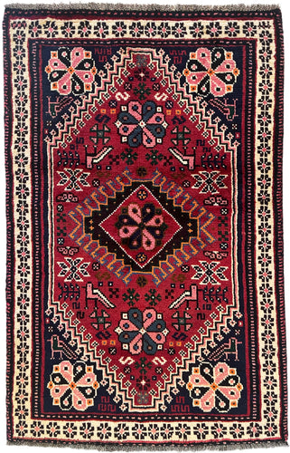 1950 SHIRAZ RUG 3’ x 4’ 9” (MED.279)