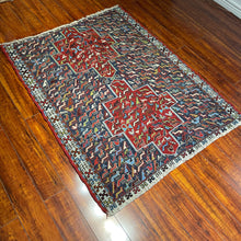 1930 CAUCASIAN SHAHSAVAN RUG 3’ 8” x 4’ 5” (MED.8125)