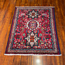 1950 PERSIAN KARAJA RUG 2’ 3” x 2’ 9” (SMA.5211)