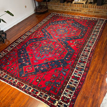 1950 PERSIAN BAKHTIARI RUG 7’ x 10’ 2” (LARG.293)