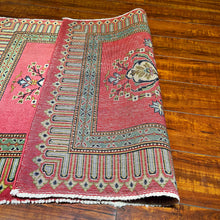 1950 PERSIAN KASHAN RUG 2’ 4” x 3’ 2” (SMA.135)