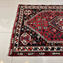 1950 SHIRAZ RUG 3’ 2” x 4’ 8” (MED.243)