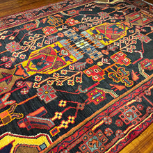 1950 PERSIAN NAHAVAND RUG 4’ 6” x 6’ 9” (MED.57)