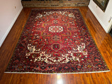 1950 PERSIAN HERIZ RUG 7’ 10” x 11’ (LARG.59)