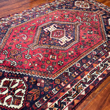 1950 PERSIAN SHIRAZ RUG 3’ 10” x 5’ 7” (MED.275)