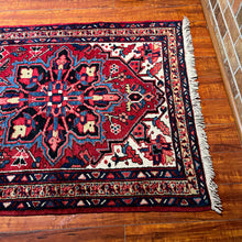 1950 PERSIAN HERIZ RUG 3’ 3” x 12’ 2” (RUN.FEA.320)