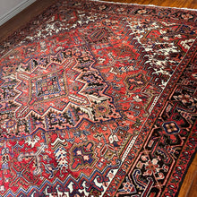 1950 PERSIAN HERIZ RUG 8’ 5” x 9’ 10” (LARG.55)