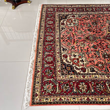 1970 TABRIZ RUG 6’ 5” x 10’ (LARGE.FEA.603)