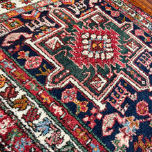 1930 PERSIAN KARAJA RUG 2’ 10” x 13’ 1” (RUN.FEA.251)