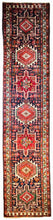 1930 PERSIAN KARAJA RUG 2’ 10” x 13’ 1” (RUN.FEA.251)