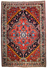 1950 TUISERKAN RUG 4’ 6” x 6’ 7” (MED.FEA.236)