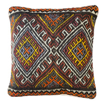 Handmade Turkish Kilim Pillow Cover 16x16 in. (Pil.8039)